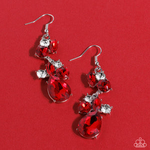 Rhinestone Reveler - Red